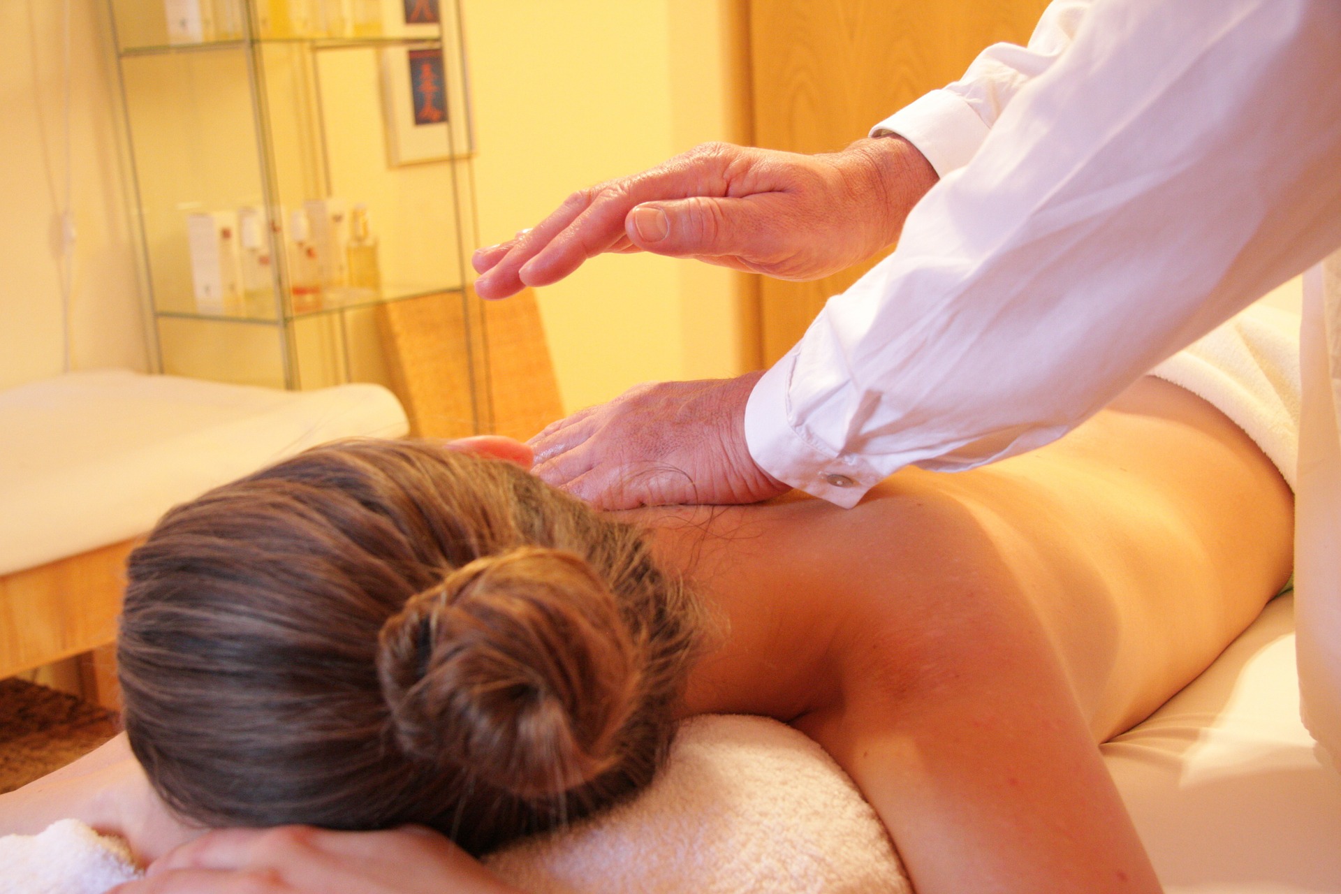 Manuelle physiotherapeutische Behandlung