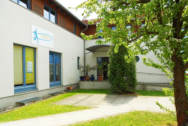Außenansicht der Physiotherapie Jenek in Tantow